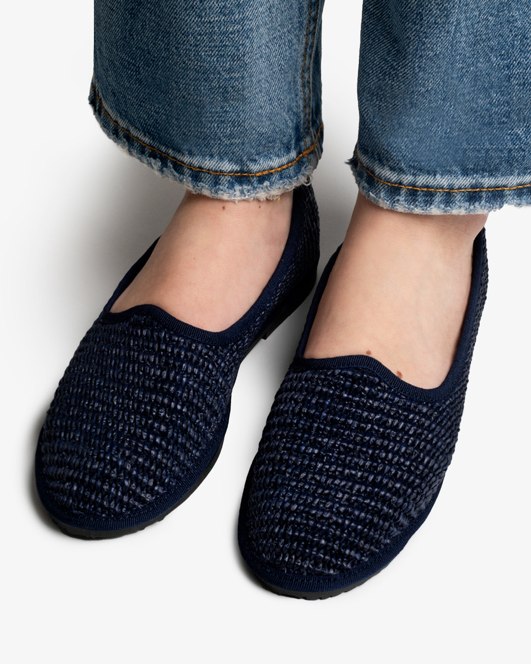 Friulane Donna Blu Notte in Rafia