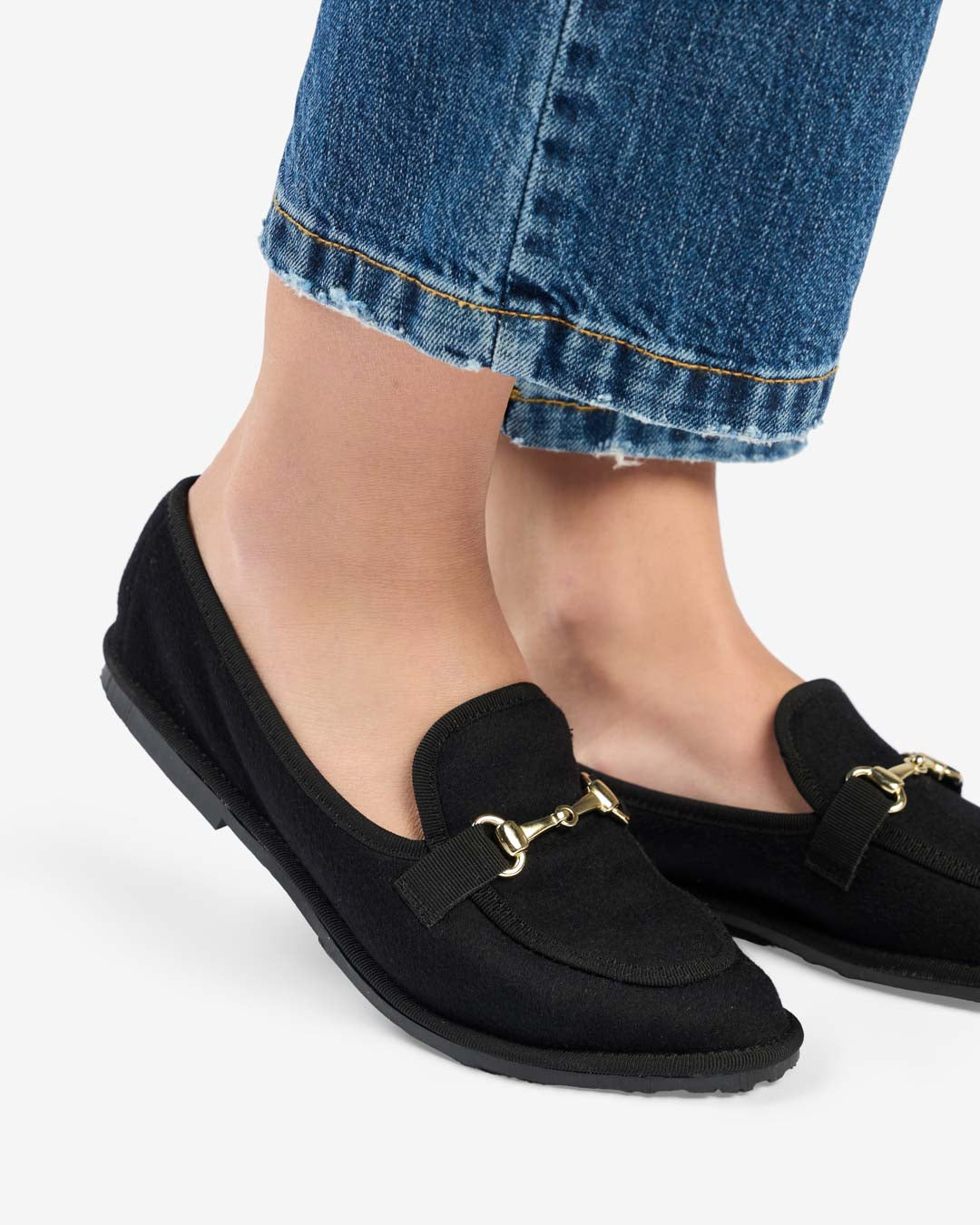 FRIULANE DONNA MODELLO MOCASSINO NERO