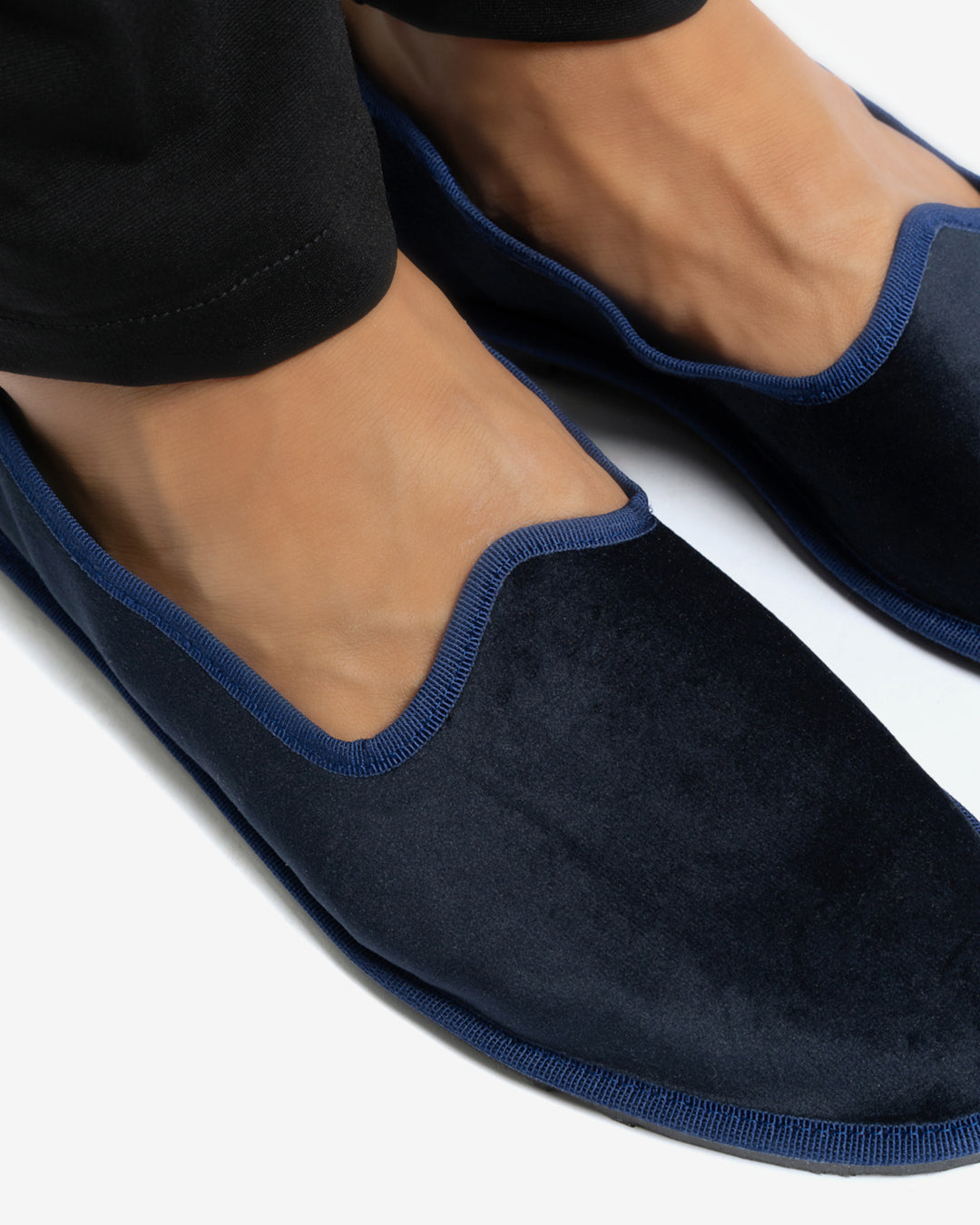 MEN'S BLUE VELVET FRIULANE