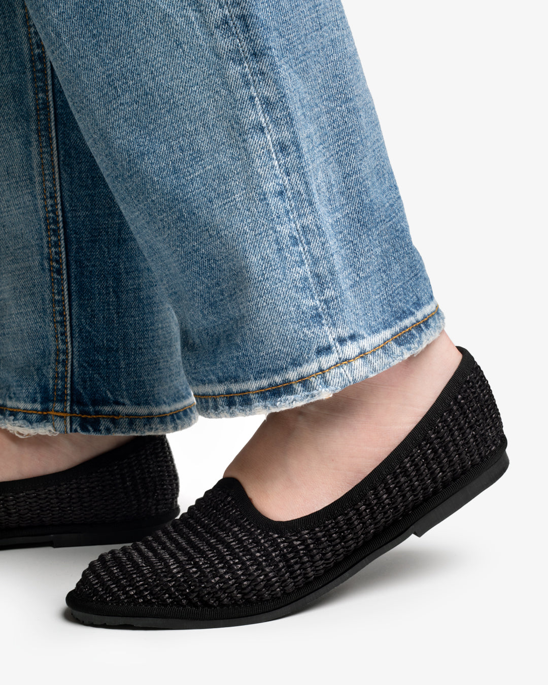 Friulane Donna Nero in Rafia