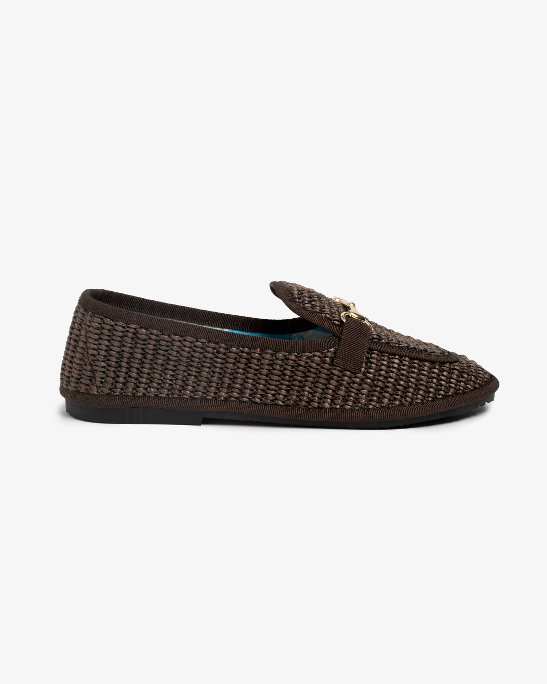 Friulane Donna Mocassino Marrone in Rafia