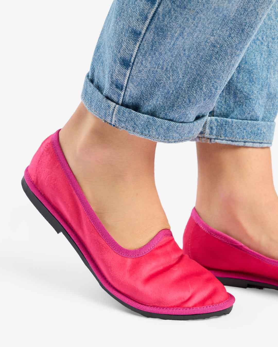 FRIULANE DONNA FUCSIA VELLUTO