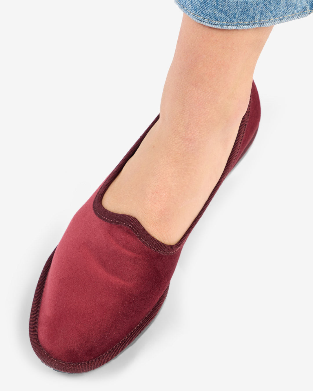 FRIULANE DONNA BORDEAUX IN VELLUTO