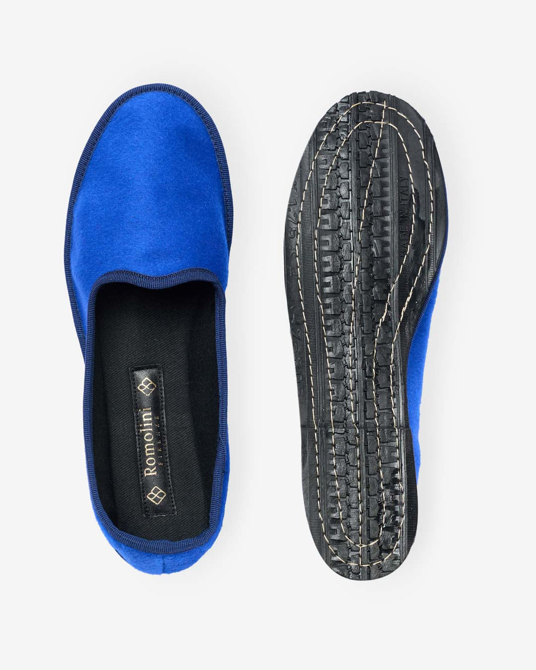 WOMEN'S ROYAL BLUE FRIULANE IN WOOL AND CASHMERE