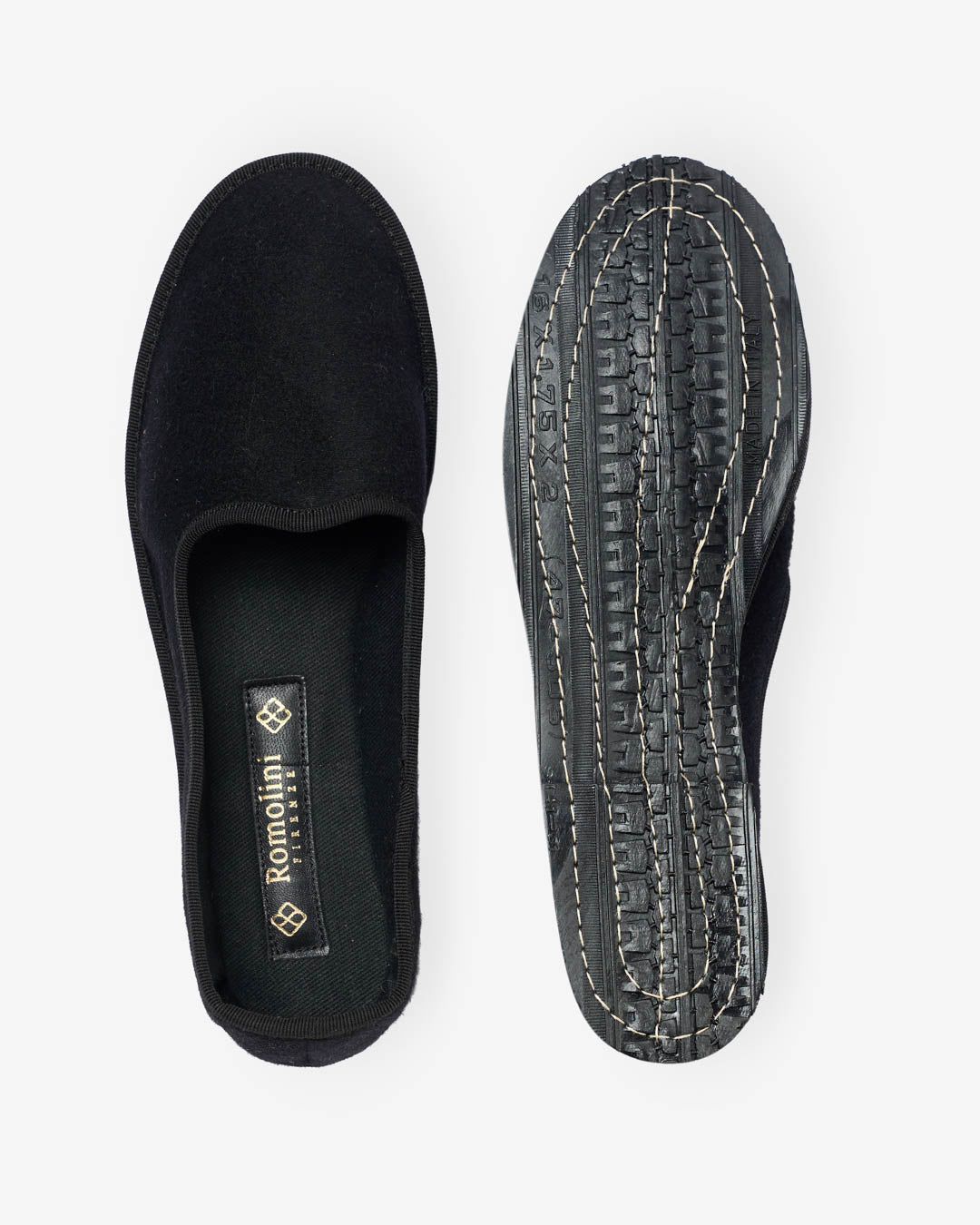 WOMEN'S BLACK FRIULANE IN WOOL AND CASHMERE